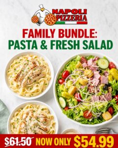 Family Bundle: Pasta & Fresh Salad