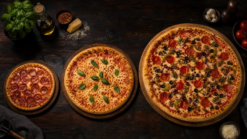 Pizza Size Guide: How Many Slices Do You Need? | Napoli Pizzeria Las Vegas